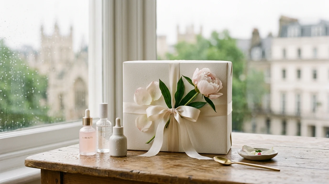 British Lifestyle Logistics: Genuine Korean Skincare Parcel Delivered Directly to a British Home